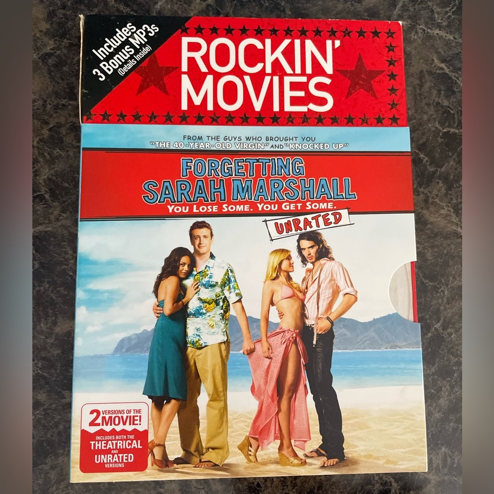 Forgetting Sarah Marshall DVD - Theatrical and Unrated Versions